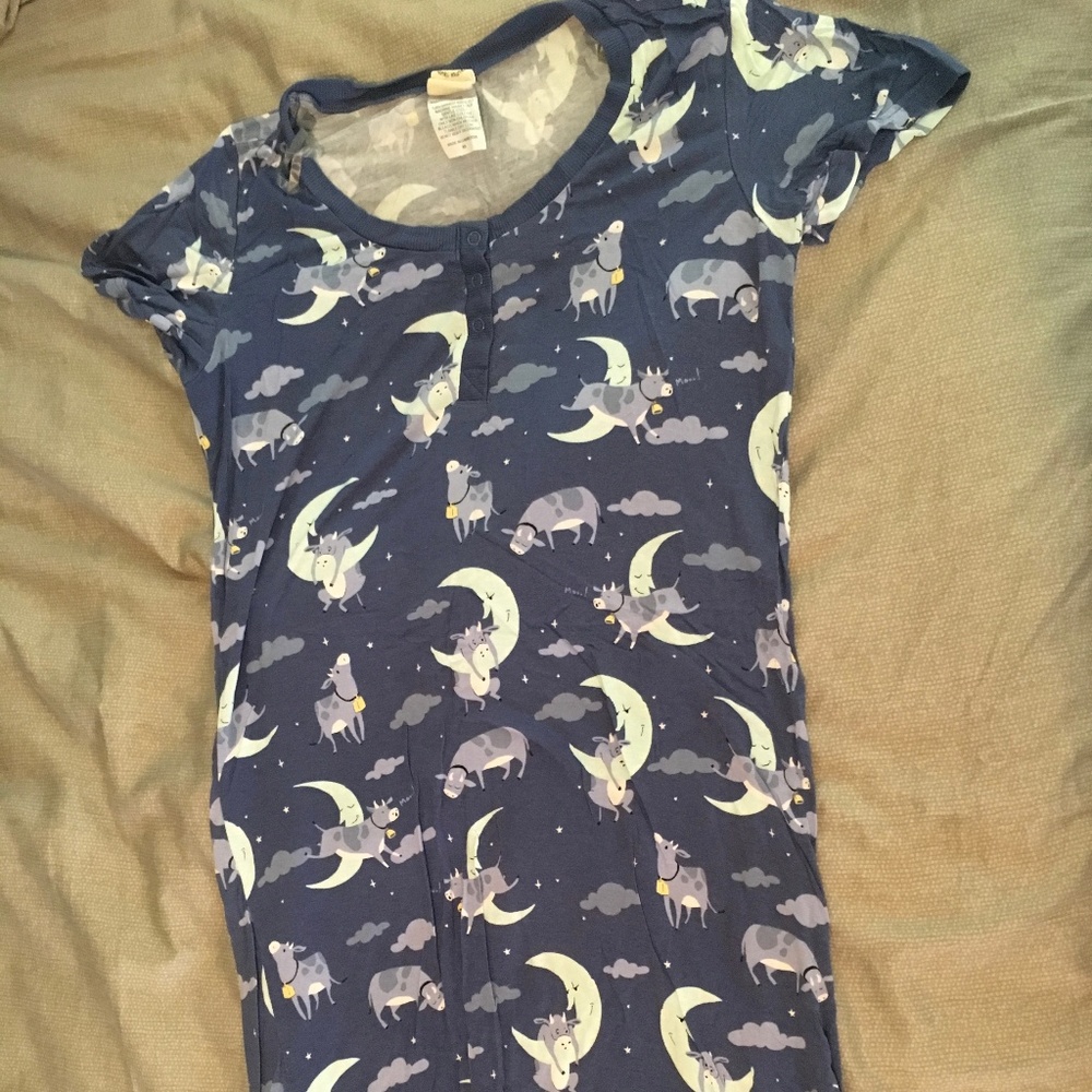 Cute Patterned Sleep Shirt